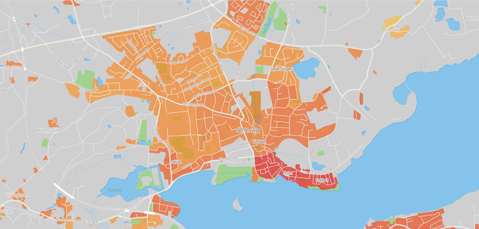 Mietspiegel Schleswig 2025