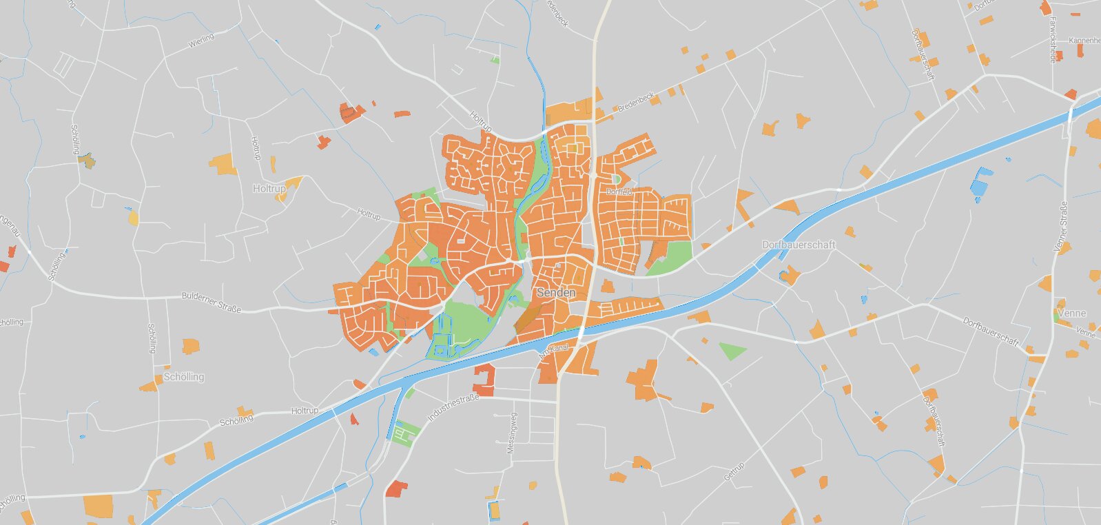 Mietspiegel Senden 2025