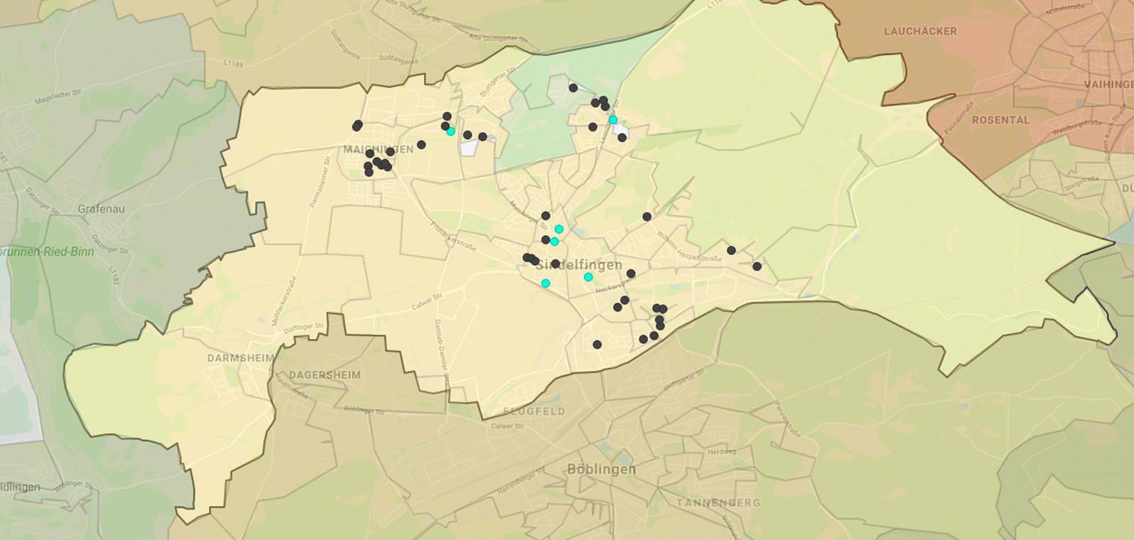 Mietspiegel Sindelfingen 2025