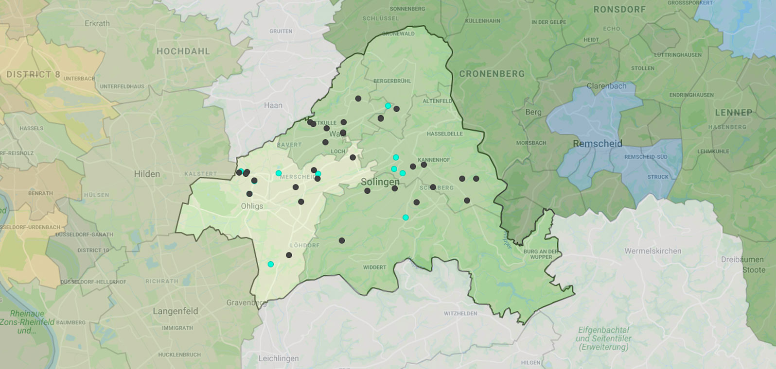 Mietspiegel Solingen 2025